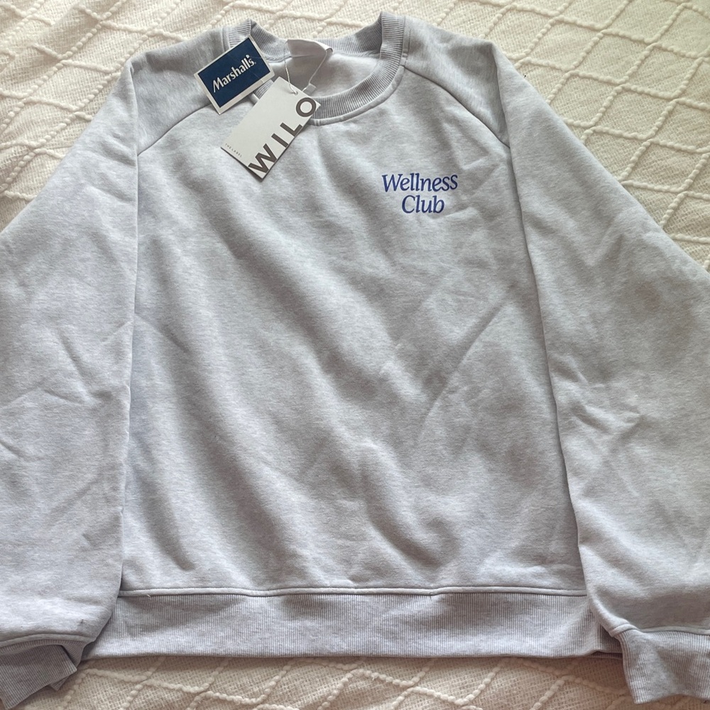 Wellness Club Gray Sweatshirt by Wilo the Label
